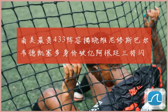 南美最贵433阵容揭晓维尼修斯巴尔韦德凯塞多身价破亿阿根廷三将闪耀其中