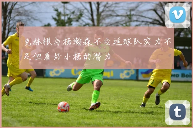 克林根与杨瀚森不合适球队实力不足但看好小杨的潜力